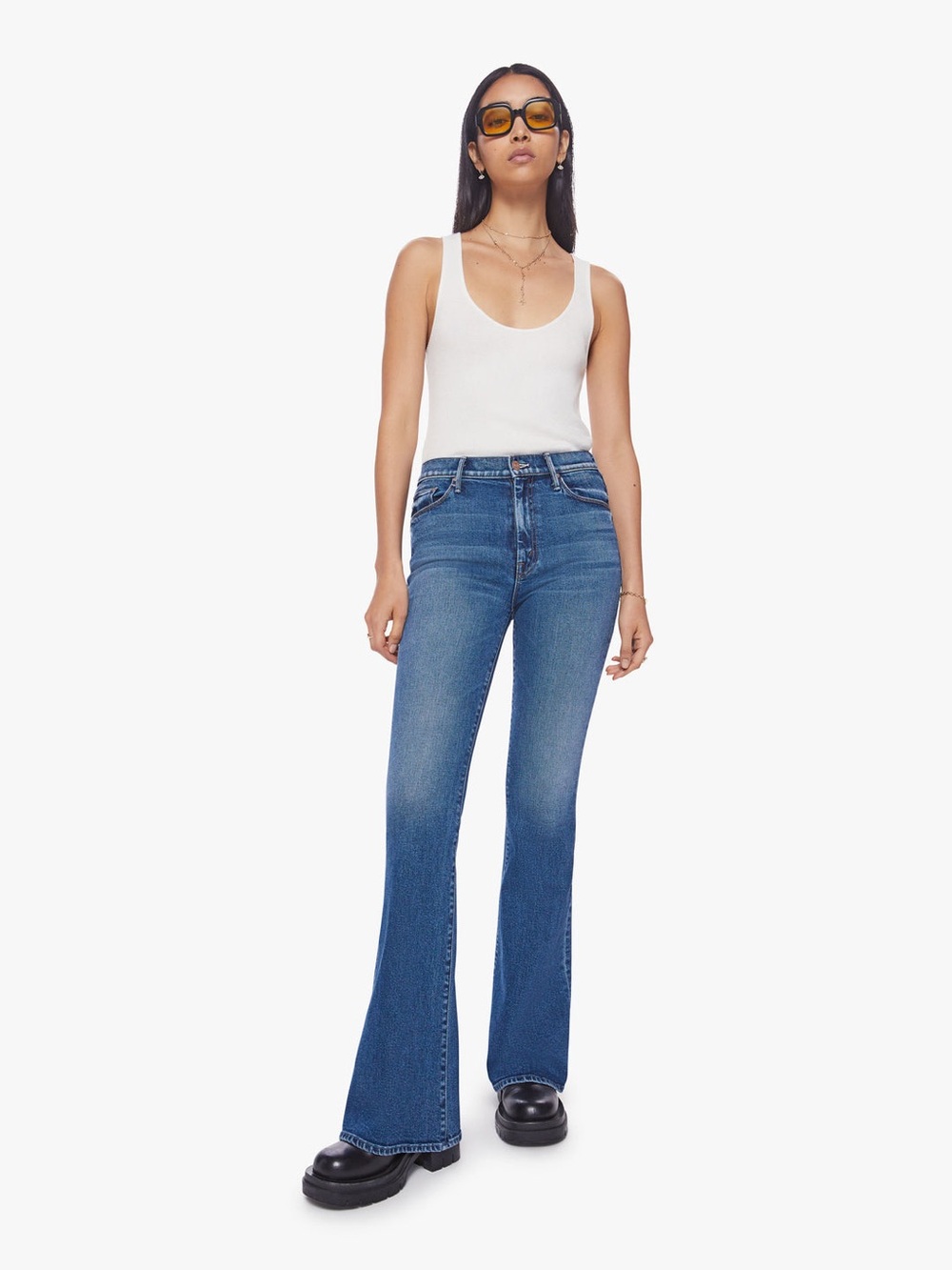 Mother Denim The Super Cruiser in Smashing Banjos - Size 29